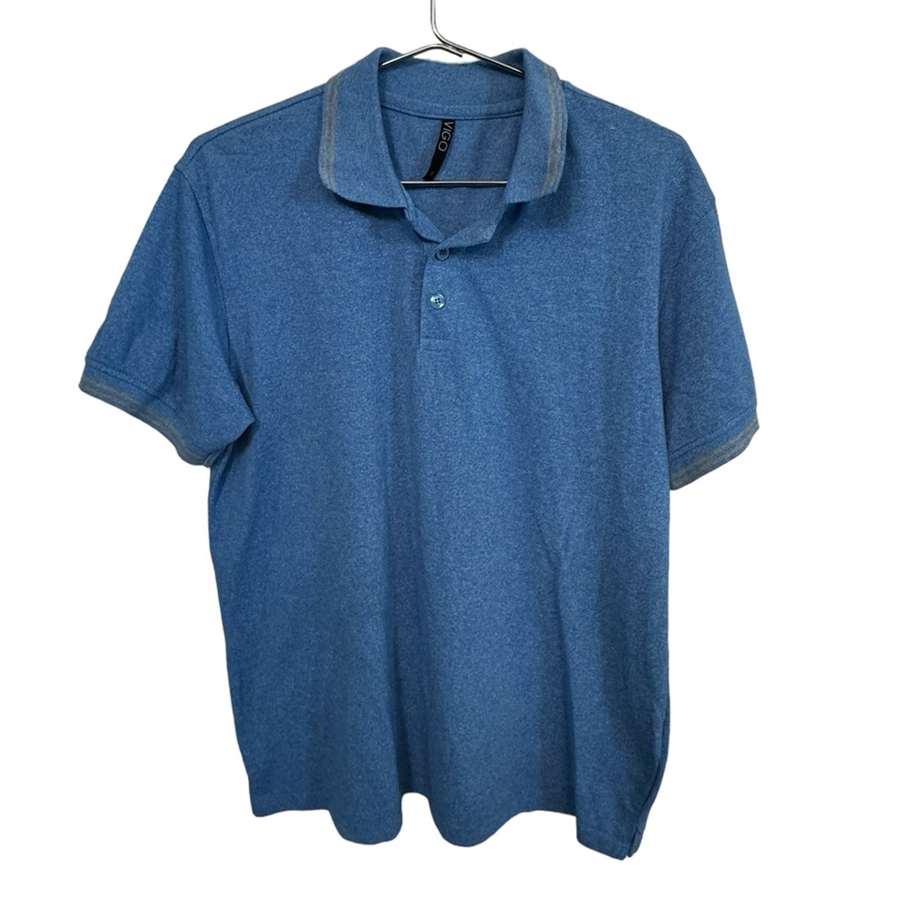 Nice Blue Vigo Men’s M Polo Shirt MINTY